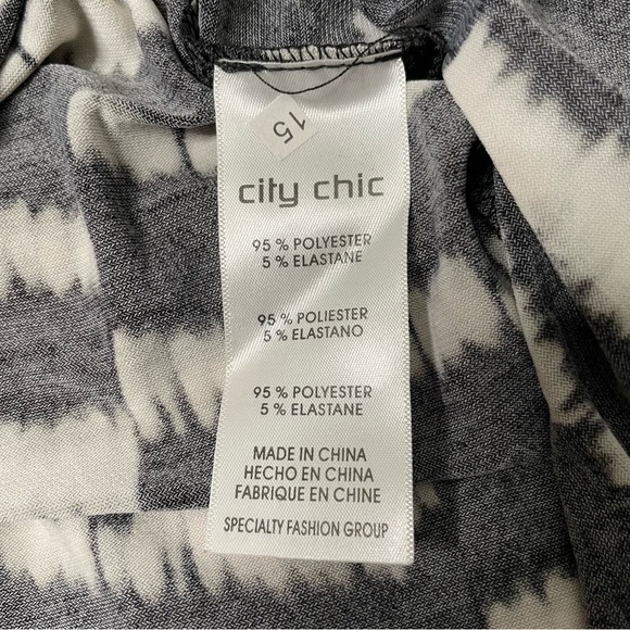 City Chic one Shoulder dress - Picture 6 of 6